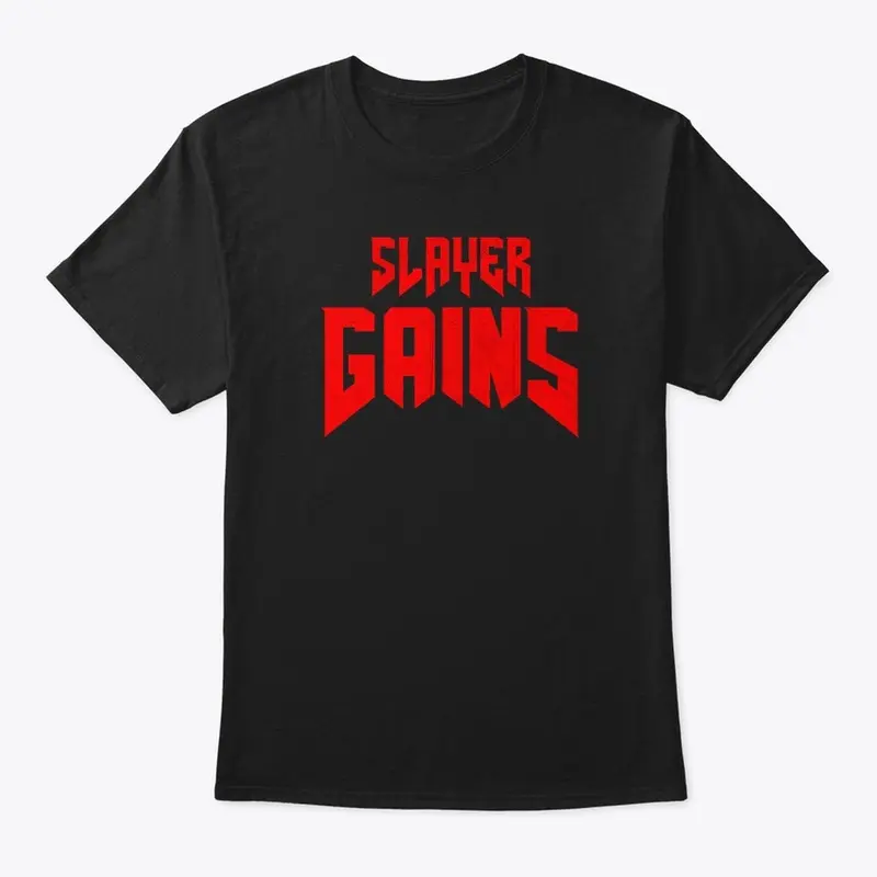 Slayer Gains T-Shirt (Black/Red)