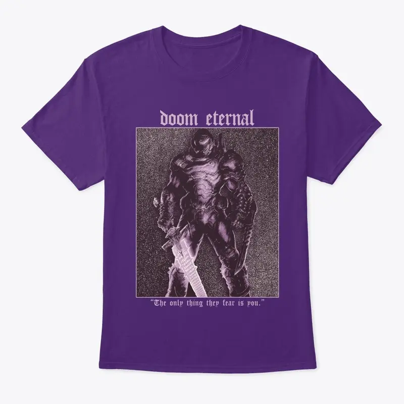 Fear T-Shirt (Purple)